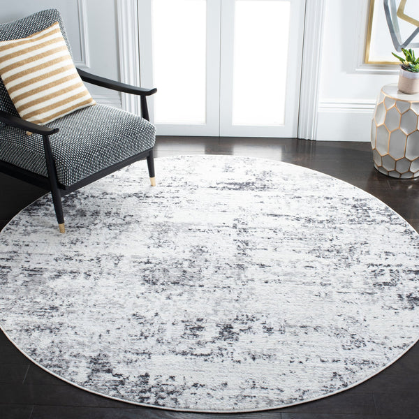 Safavieh Amelia Area Rug - Modern Turkish Design For Elegant Living Spaces, Perfect Blend Of Comfort & Style Ivory ,Grey 75% Polypropylene 25% Shrink Polyester Ala700c-12r