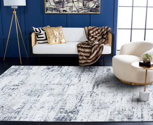 Safavieh Amelia Area Rug - Modern Turkish Design For Elegant Living Spaces, Perfect Blend Of Comfort & Style Ivory ,Grey 75% Polypropylene 25% Shrink Polyester Ala700c-12r