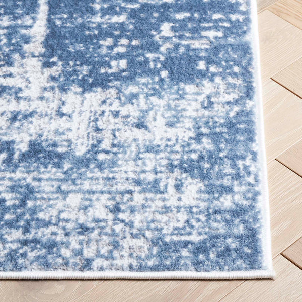 Safavieh Amelia 700 Power Loomed Contemporary Rug Ivory / Steel Blue 75% Polypropylene 25% Shrink Polyester