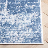 Safavieh Amelia 700 Power Loomed Contemporary Rug Ivory / Steel Blue 75% Polypropylene 25% Shrink Polyester