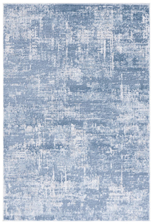 Safavieh Amelia Luxurious Area Rug - Elegant Ivory And Blue Design For Modern Home Décor And Comfort Ivory ,Steel Blue 75% Polypropylene 25% Shrink Polyester Ala700d-7r