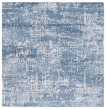 Safavieh Amelia 700 Power Loomed Contemporary Rug Ivory / Steel Blue 75% Polypropylene 25% Shrink Polyester