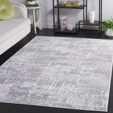 Safavieh Amelia 700 Power Loomed Contemporary Rug Ivory / Stone Grey 75% Polypropylene 25% Shrink Polyester