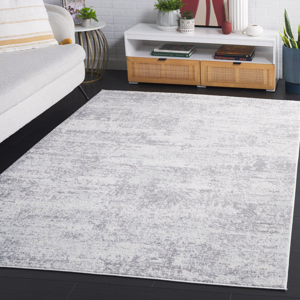 Safavieh Amelia Area Rug - Modern Turkish Design For Elegant Living Spaces, Perfect Blend Of Comfort & Style Ivory ,Light Grey 75% Polypropylene 25% Shrink Polyester Ala700f-210