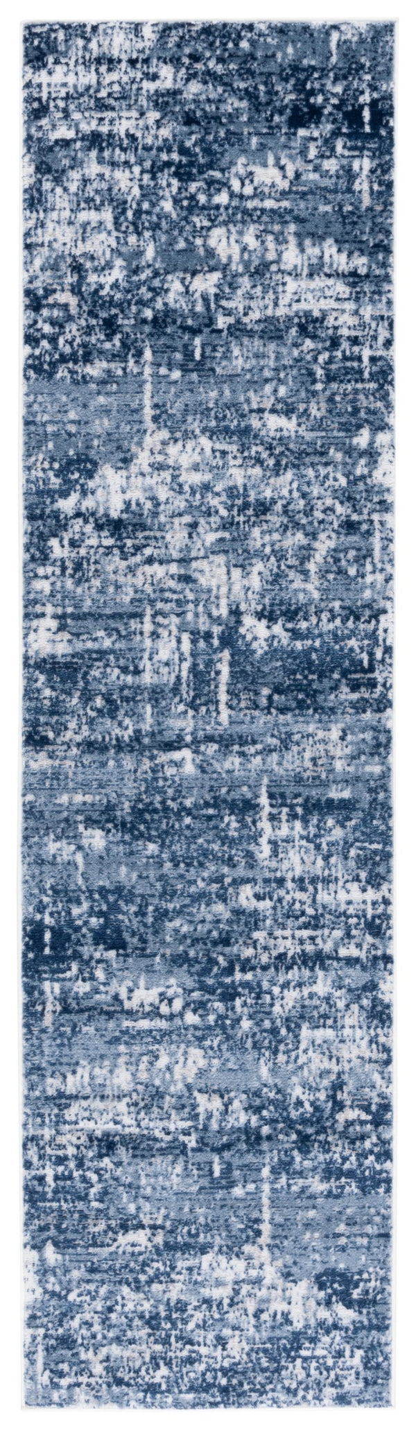 Safavieh Amelia Area Rug - Modern Turkish Design For Elegant Living Spaces, Perfect Blend Of Comfort & Style Ivory ,Dark Blue 75% Polypropylene 25% Shrink Polyester Ala700m-1115