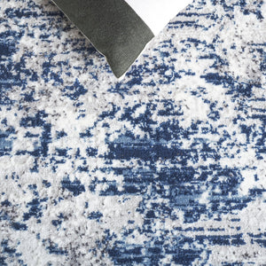 Safavieh Amelia Area Rug - Contemporary Power Loomed Design In Elegant Ivory And Navy For Modern Homes Ivory ,Navy 75% Polypropylene 25% Shrink Polyester Ala705a-4