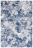 Safavieh Amelia 705 Power Loomed Contemporary Rug Ivory / Navy 75% Polypropylene 25% Shrink Polyester