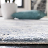 Safavieh Amelia 705 Power Loomed Contemporary Rug Grey / Blue 75% Polypropylene 25% Shrink Polyester