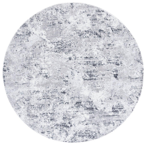 Safavieh Amelia Contemporary Oversized Area Rug In Ivory And Navy - Elevate Your Home Décor With Style Grey ,Ivory 75% Polypropylene 25% Shrink Polyester Ala705g-222