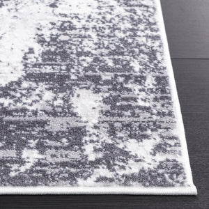 Safavieh Amelia Contemporary Oversized Area Rug In Ivory And Navy - Elevate Your Home Décor With Style Charcoal ,Ivory 75% Polypropylene 25% Shrink Polyester Ala705h-24