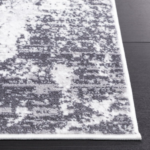 Safavieh Amelia Contemporary Oversized Area Rug In Ivory And Navy - Elevate Your Home Décor With Style Charcoal ,Ivory 75% Polypropylene 25% Shrink Polyester Ala705h-24