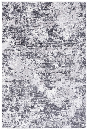 Safavieh Amelia 705 Power Loomed Contemporary Rug Charcoal / Ivory 75% Polypropylene 25% Shrink Polyester