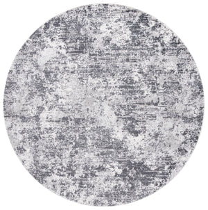 Safavieh Amelia Contemporary Oversized Area Rug In Ivory And Navy - Elevate Your Home Décor With Style Charcoal ,Ivory 75% Polypropylene 25% Shrink Polyester Ala705h-24