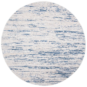 Safavieh Amelia Luxurious Abstract Area Rug – Plush Softness, Durable Design, Perfect For Modern Spaces Ivory ,Blue 75% Polypropylene 25% Shrink Polyester Ala768a-10sq