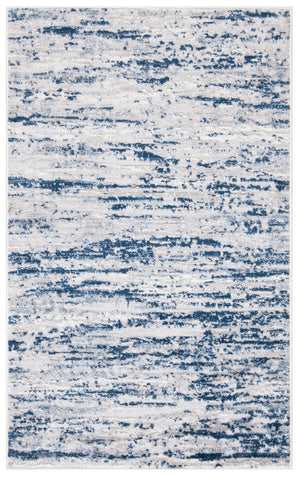Safavieh Amelia Luxurious Abstract Area Rug – Plush Softness, Durable Design, Perfect For Modern Spaces Grey ,Navy 75% Polypropylene 25% Shrink Polyester Ala768b-8r