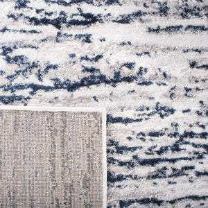 Safavieh Amelia Elegant Area Rug - Sophisticated Contemporary Design For Any Living Space, Made In Turkey Grey ,Navy 75% Polypropylene 25% Shrink Polyester Ala768b-68ov