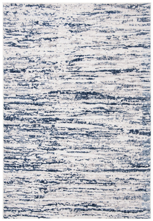 Safavieh Amelia Elegant Area Rug - Sophisticated Contemporary Design For Any Living Space, Made In Turkey Grey ,Navy 75% Polypropylene 25% Shrink Polyester Ala768b-68ov