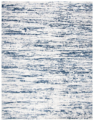 Safavieh Amelia Luxurious Abstract Area Rug – Plush Softness, Durable Design, Perfect For Modern Spaces Grey ,Navy 75% Polypropylene 25% Shrink Polyester Ala768b-8r