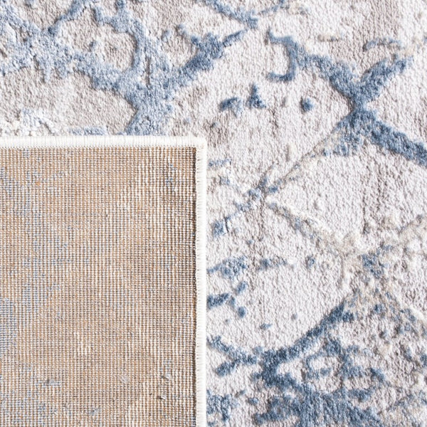 Safavieh Amelia Power Loomed Area Rug Solid Neutral Tones for Modern Living Spaces 6' x 8' ALA783G-68