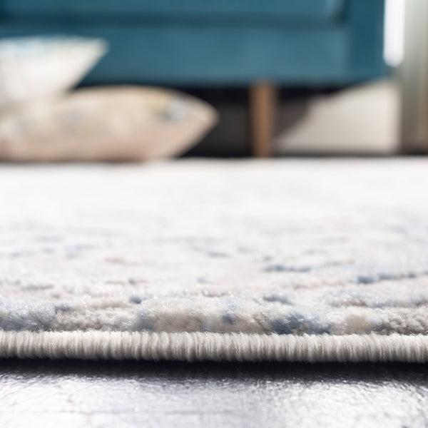 Safavieh Amelia Power Loomed Area Rug Solid Neutral Tones for Modern Living Spaces 8' x 8' Square ALA783G-8SQ