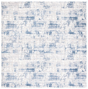 Safavieh Amelia Contemporary Area Rug – Elegant Turkish Design For Modern Décor, Perfect For Living Spaces Blue ,Grey 75% Polypropylene 25% Shrink Polyester Ala786m-68