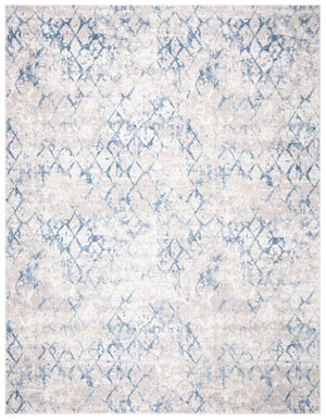 Safavieh Vienna 8' X 10' Light Grey Blue Area Rug - Modern Turkish Design, Plush Comfort & Elegant Style Light Grey ,Blue 75% Polypropylene 25% Shrink Polyester Alas783g-8