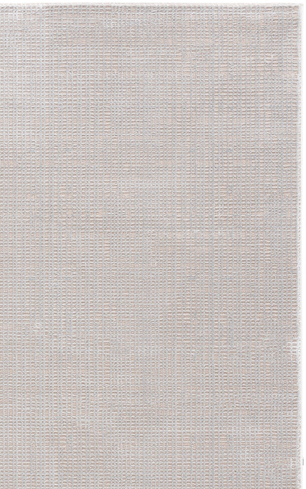 Safavieh Alba Soft Grey Beige Area Rug 5'X7'6" — 0.5" Pile, Power-Loomed Turkey, Durable Stain-Resistant Blend ALB118F-5