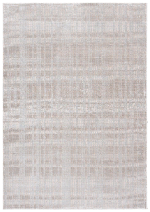 Safavieh Alba Soft Grey Beige Area Rug 5'X7'6" — 0.5" Pile, Power-Loomed Turkey, Durable Stain-Resistant Blend ALB118F-5