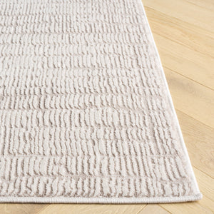 Safavieh Alba Power-Loomed Ivory Beige Area Rug 5'3"X7'6" — Low-Profile Modern Design, Durable Jute Backing ALB122A-5