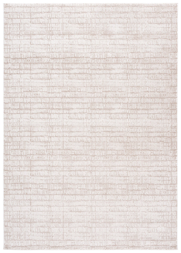 Safavieh Alba Power-Loomed Ivory Beige Area Rug 5'3"X7'6" — Low-Profile Modern Design, Durable Jute Backing ALB122A-5