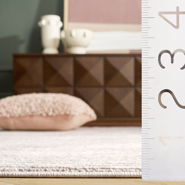 Safavieh Alba Ivory-Beige Minimalist Area Rug 5'3"X7'6" — Low-Profile, Power-Loomed Turkey, Durable Soft Backing ALB124A-5
