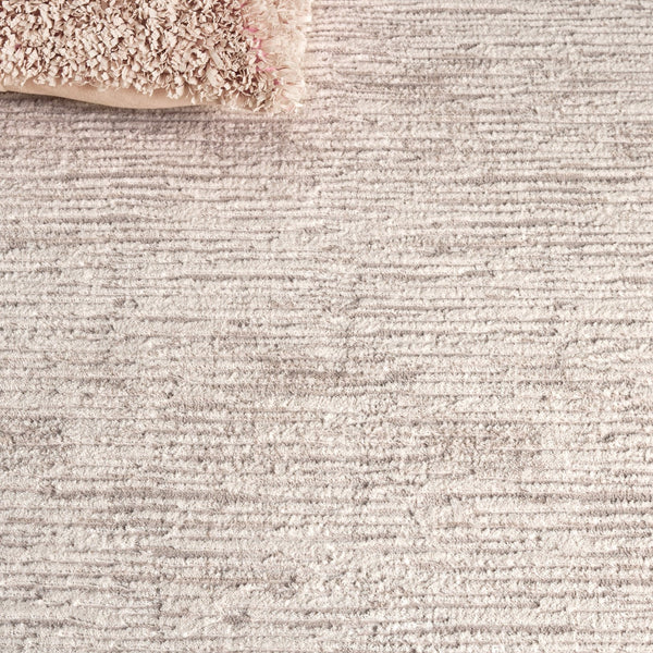Safavieh Alba Ivory-Beige Minimalist Area Rug 5'3"X7'6" — Low-Profile, Power-Loomed Turkey, Durable Soft Backing ALB124A-5