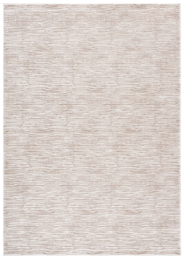 Safavieh Alba Ivory-Beige Minimalist Area Rug 5'3"X7'6" — Low-Profile, Power-Loomed Turkey, Durable Soft Backing ALB124A-5
