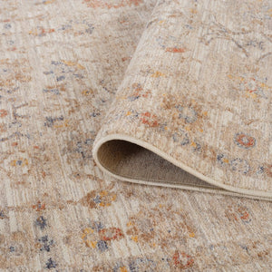 Amer Rugs Albany Vintage Power-loom Area Rug – Timeless Design, Durable Craftsmanship For Any Space Ivory Polyester Alb12610