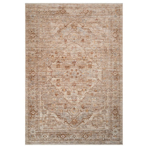 Amer Rugs Albany Vintage Power-loom Area Rug – Timeless Design, Durable Craftsmanship For Any Space Beige Polyester Alb37999