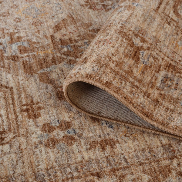 Amer Rugs Albany Vintage Power-loom Area Rug – Timeless Design, Durable Craftsmanship For Any Space Sand Polyester Alb40203