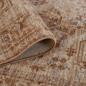 Amer Rugs Albany Vintage Power-loom Area Rug – Timeless Design, Durable Craftsmanship For Any Space Sand Polyester Alb40203