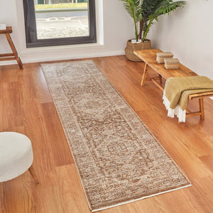 Amer Rugs Albany Vintage Power-loom Area Rug – Timeless Design, Durable Craftsmanship For Any Space Sand Polyester Alb42606