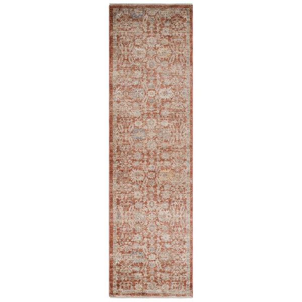 Amer Rugs Albany Vintage Power-loom Area Rug – Timeless Design, Durable Craftsmanship For Any Space Pink Polyester Alb52610