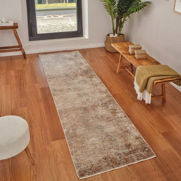 Amer Rugs Albany Vintage Power-loom Area Rug – Timeless Design, Durable Craftsmanship For Any Space Beige Polyester Alb72610