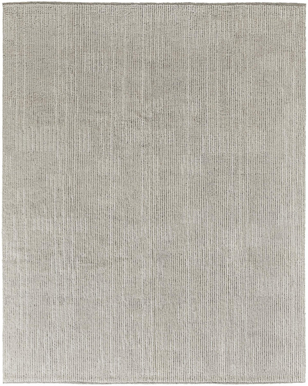 Feizy Rugs Alford Hand Knotted Wool Area Rug Soft Geometric Neutral Pile for Large Living Rooms ALF6922FIVY000J55