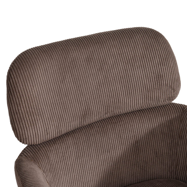 Lh Imports Allegra Dining Chair - Stylish Upholstered Comfort With Durable Metal Legs For Your Home Decor Brown Polyester,Foam,Iron,Plywood Alg025-cbr