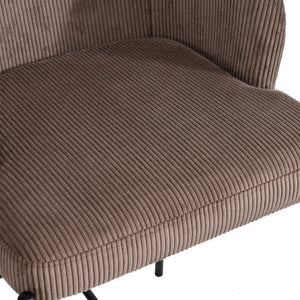 Lh Imports Allegra Counter Stool - Stylish Foam Upholstered Seating With Durable Iron Base For Home Elegance Brown Polyester,Foam,Iron,Plywood Alg026-cbr