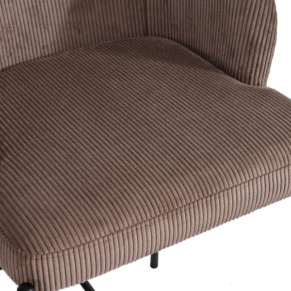 Lh Imports Allegra Counter Stool - Stylish Foam Upholstered Seating With Durable Iron Base For Home Elegance Brown Polyester,Foam,Iron,Plywood Alg026-cbr