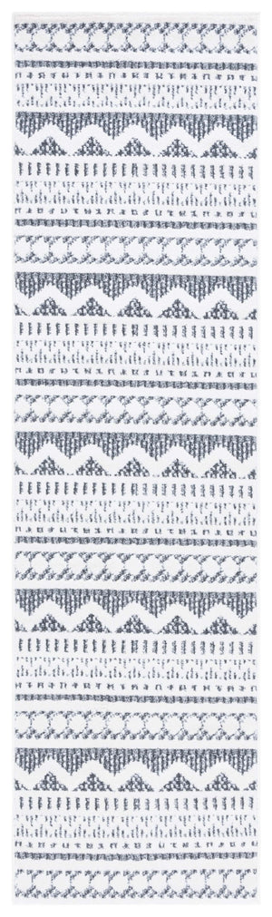 Safavieh Alamo Sophisticated Charcoal And Ivory Runner Rug - Timeless Elegance For Modern Home Décor Charcoal ,Ivory Polyester Alm716h-9