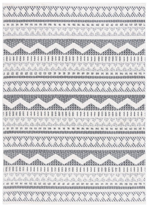 Safavieh Alamo Sophisticated Charcoal And Ivory Runner Rug - Timeless Elegance For Modern Home Décor Charcoal ,Ivory Polyester Alm716h-9