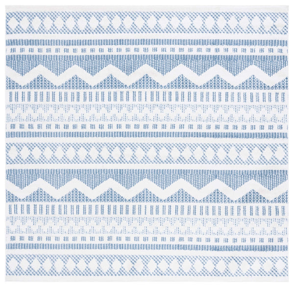 Safavieh Alamo Sophisticated Charcoal And Ivory Runner Rug - Timeless Elegance For Modern Home Décor Blue ,Ivory Polyester Alm716m-5