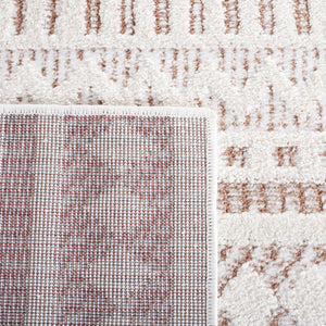 Safavieh Alamo Sophisticated Charcoal And Ivory Runner Rug - Timeless Elegance For Modern Home Décor Taupe ,Ivory Polyester Alm716t-5