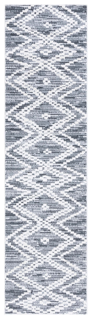 Safavieh Alamo Area Rug - Modern Charcoal And Ivory Design, Plush Polyester, Oeko-tex Certified Luxury Decor Charcoal ,Ivory Polyester Alm717h-9