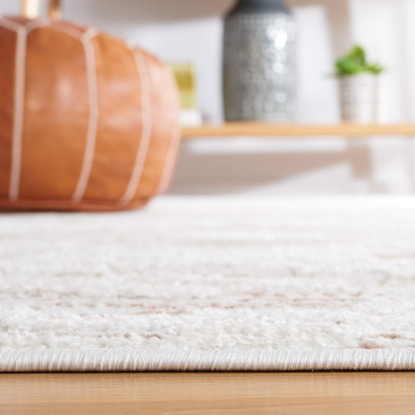 Safavieh Alamo Area Rug - Modern Charcoal And Ivory Design, Plush Polyester, Oeko-tex Certified Luxury Decor Taupe ,Ivory Polyester Alm717t-5